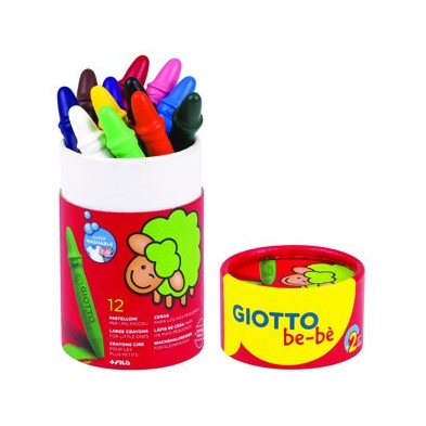 Fine art shop - Giotto Be-Bé 12 Crayons | totenart.com 