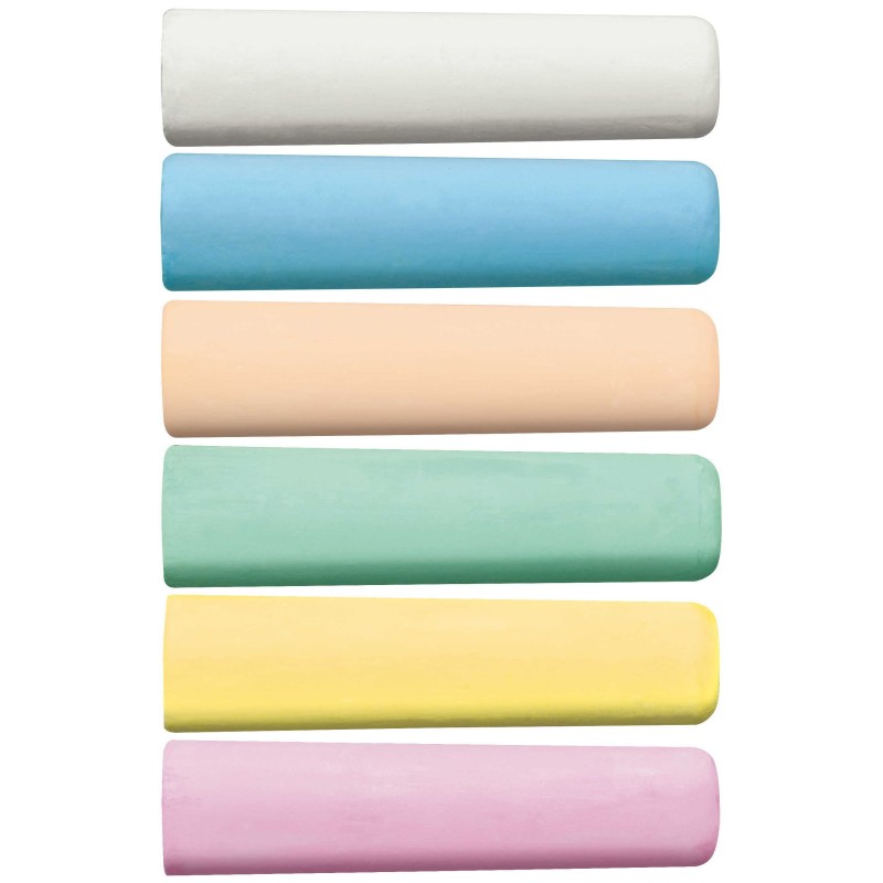 Fine art shop - Giotto Be-Bé 6 Coloured Chalks | totenart.com 