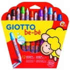 Fine art shop - Giotto Be-Bé 12 Large pencils + Pencil Sharpener | totenart.com 