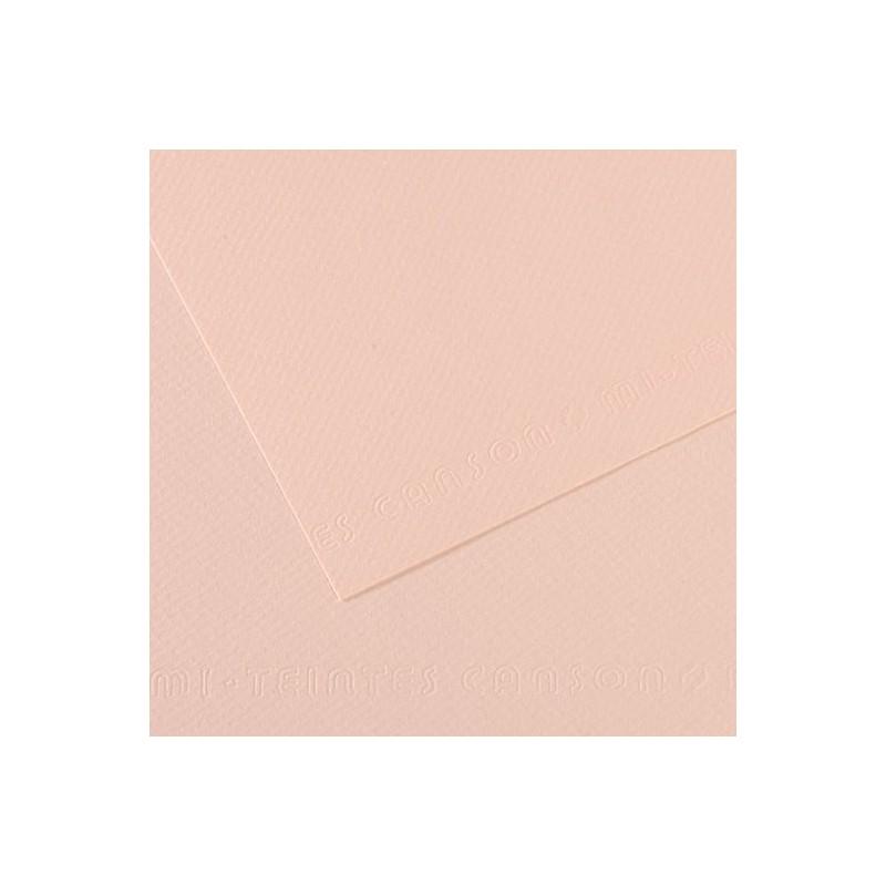  Fine art shop - Mi-teintes Canson Dawn Pink, 160 gr., 50x65 cm. | totenart.com