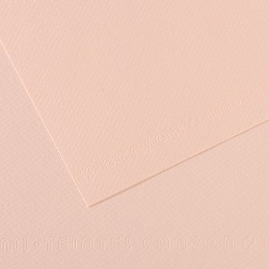  Fine art shop - Mi-teintes Canson Dawn Pink, 160 gr., 50x65 cm. | totenart.com