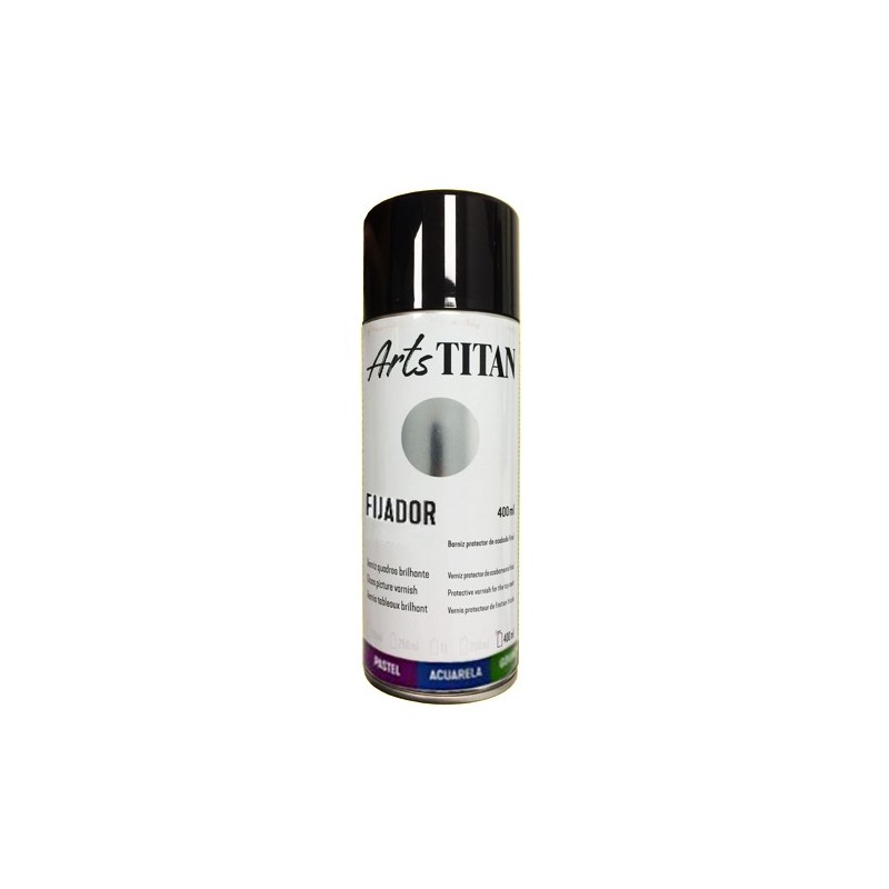 Fine art shop - Fixative Varnish SPRAY Titan, 400 ml. | totenart.com