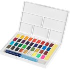 Fine art shop - Box 36 watercolors Faber-Castell and brush | totenart.com