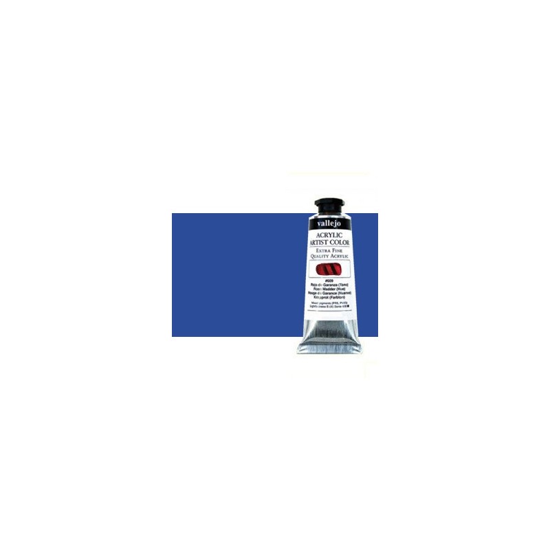 Fine art shop - Acrylic Artist Vallejo Fluorescent Blue, 60 ml. | totenart.com