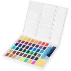 Fine art shop - Box 48 watercolors Faber-Castell and brush | totenart.com