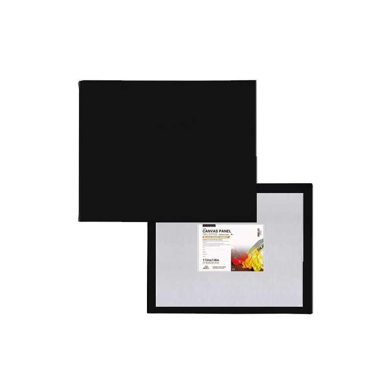 \nFine art shop - Black Canvas Panel - Special Gesso Preparation, 20x30 cm. | totenart.com