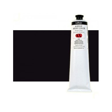 Fine art shop - Acrylic Artist Vallejo Ivory Black, 200 ml | totenart.com