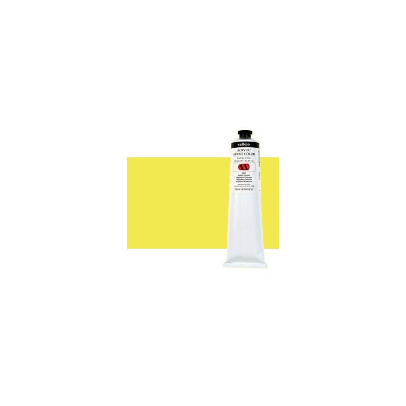 Fine art shop - Acrylic Artist Vallejo Titanium Yellow, 200 ml. | totenart.com