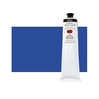 Fine art shop - Acrylic Artist Vallejo Fluor Blue, 200 ml. | totenart.com