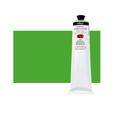 Fine art shop - Acrylic Artist Vallejo Fluor Green, 200 ml. | totenart.com