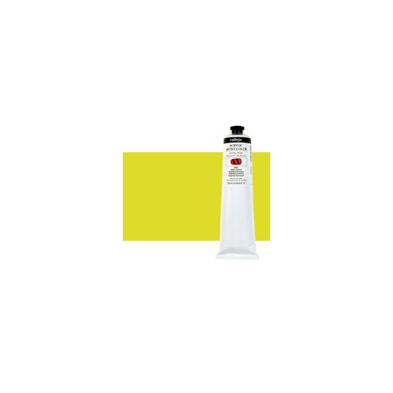 Fine art shop - Acrylic Artist Vallejo Fluor Yellow, 200 ml. | totenart.com