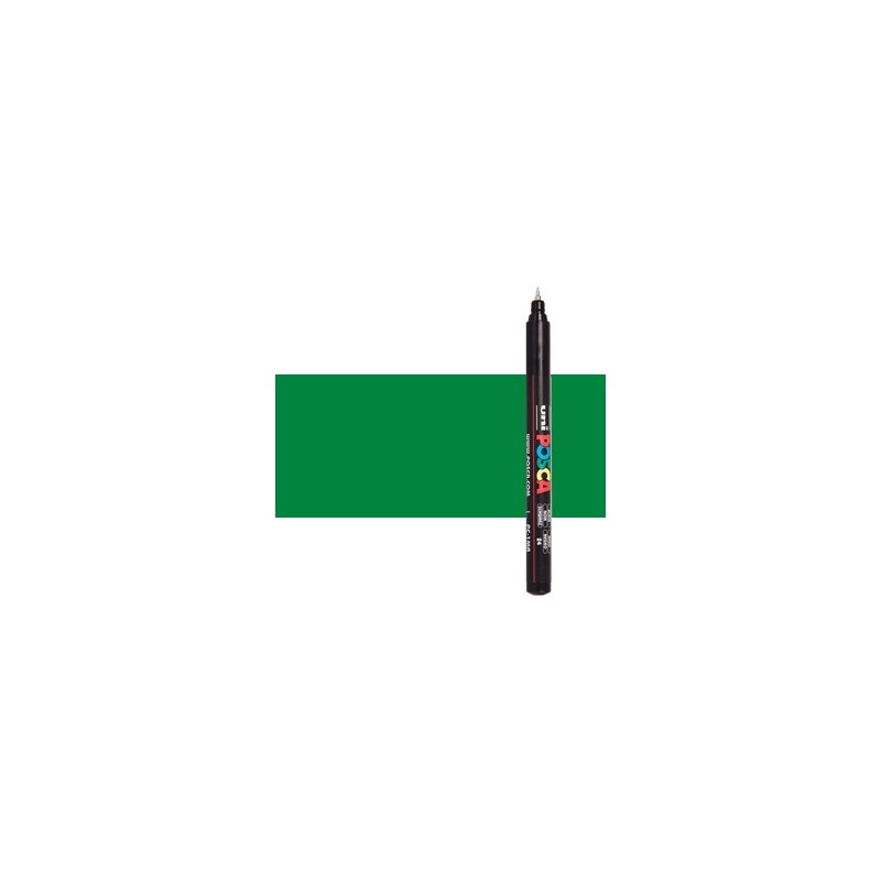 Fine art shop - Green (N. 6) Posca marker PC1MR, extra fine tip (0.7 mm.) | totenart.com