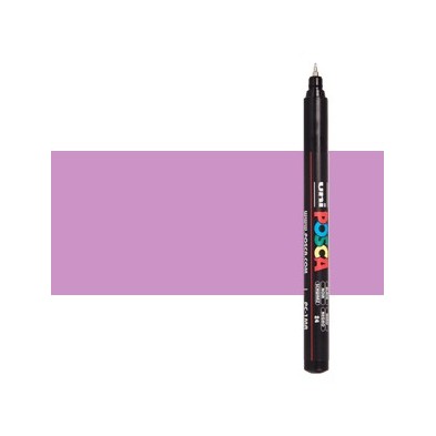 Fine art shop - Metallic pink (N. M13) Posca marker PC1MR, extra fine tip (0.7 mm.) | totenart.com