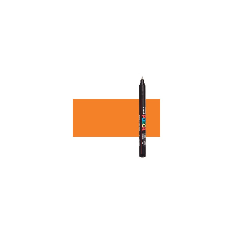 Fine art shop - Orange (N. 4) Posca marker PC1MR, extra fine tip (0.7 mm.) | totenart.com