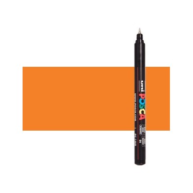 Fine art shop - Orange (N. 4) Posca marker PC1MR, extra fine tip (0.7 mm.) | totenart.com
