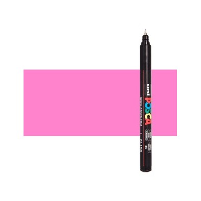 Fine art shop - Pink (N. 13) Posca marker PC1MR, extra fine tip (0.7 mm.) | totenart.com