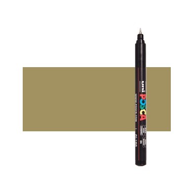 Fine art shop - Gold (N. 25) Posca marker PC1MR, extra fine tip (0.7 mm.) | totenart.com