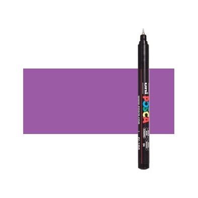 Fine art shop - Violet (N. 12) Posca marker PC1MR, extra fine tip (0.7 mm.) | totenart.com