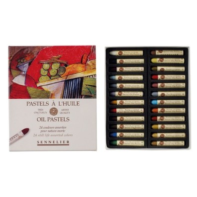  Fine art shop - Oil pastel Sennelier box 24 colors, Still life\n\n Set | totenart.com