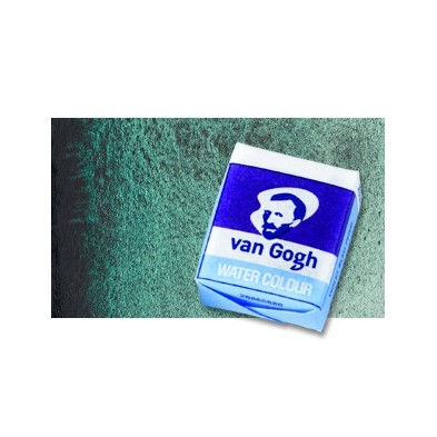 Fine art shop - Watercolour Van Gogh pan, Twilight Green | totenart.com