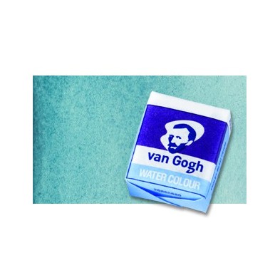 Fine art shop - Watercolour Van Gogh pan, Turquoise Green | totenart.com