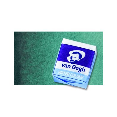 Fine art shop - Watercolour Van Gogh pan, Emerald Green | totenart.com