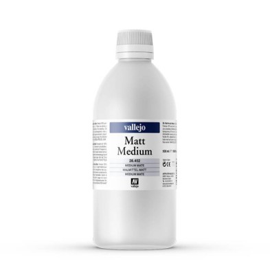 Fine art shop - Matt acrylic medium Vallejo, 500 ml. | totenart.com