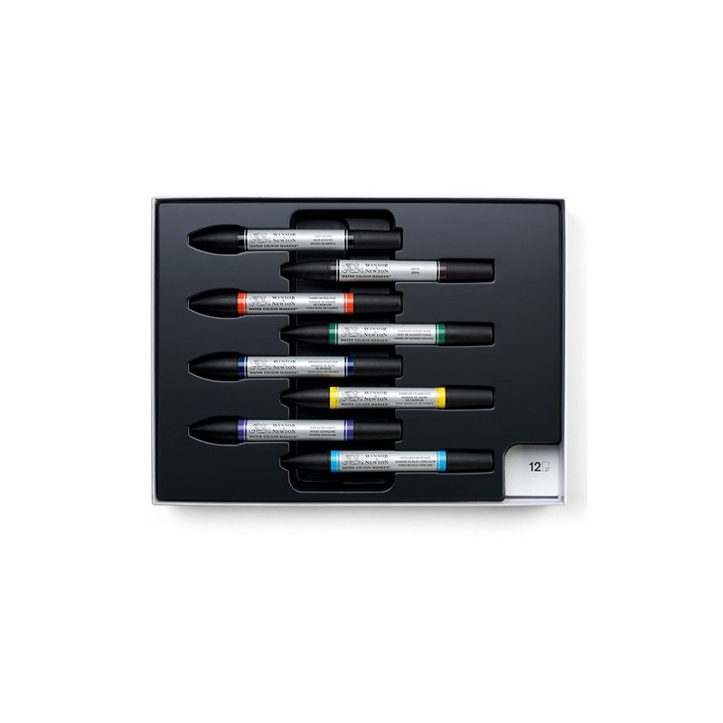 \nFine art shop - Gift Set 8 Watercolour Markers + Pad, Winsor & Newton | totenart.com