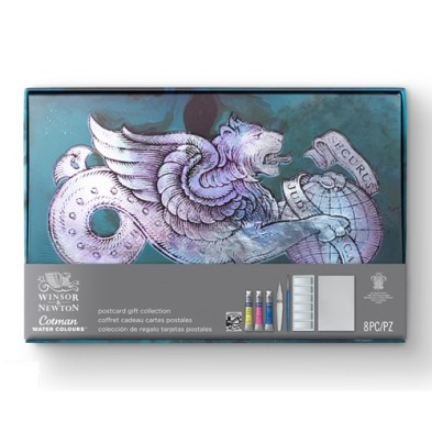 Fine art shop - Gift Set Decorative Postcards Winsor & Newton | totenart.com
