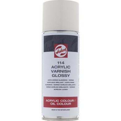 Fine art shop - Acrylic Varnish Gloss Spray Talens for acrylic and oil colours (400 ml) | totenart.com