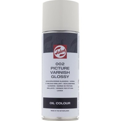 Gloss varnish SPRAY Talens for Oil 400 ml.