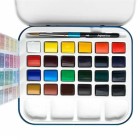 Fine art shop - Van Gogh acrylic gift set: briefcase, easel and canvas | totenart.com