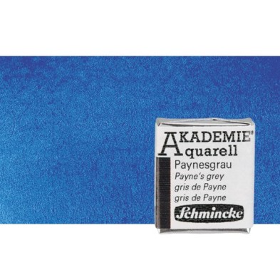 Fine art shop - Watercolour Schmincke Akademie, Ultramarine 443, 1/2 Godet. | totenart.com