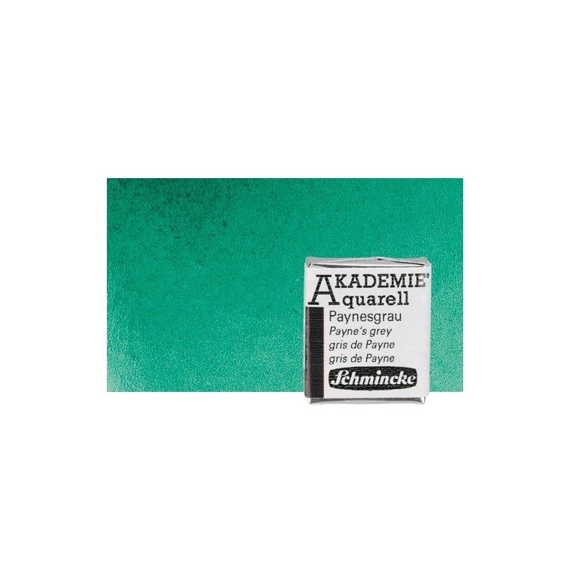 Fine art shop - Watercolour Schmincke Akademie, Brilliant Green 551, 1/2 Godet. | totenart.com