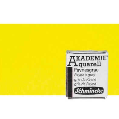 Fine art shop - Watercolour Schmincke Akademie, Light Lemon Yellow 222, 1/2 Godet. | totenart.com