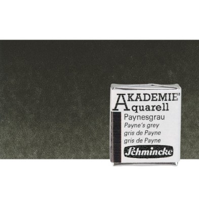 Fine art shop - Watercolour Schmincke Akademie, Black  782, 1/2 Godet. | totenart.com