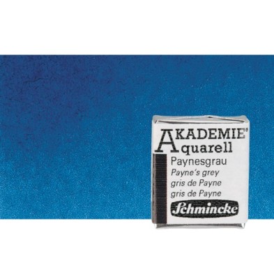 Fine art shop - Watercolour Schmincke Akademie, Prussian Blue 445, 1/2 Godet. | totenart.com