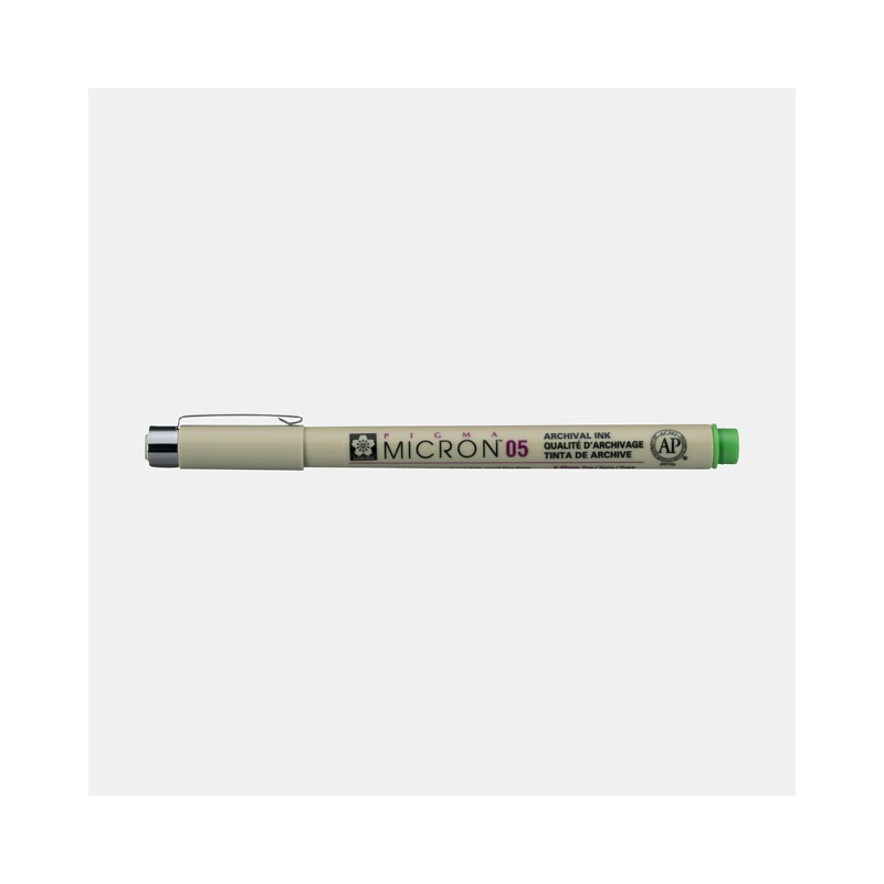 Fine art shop - Marker Pigma Micron Sakura 05, 0.45 mm. Fresh Green N. 32 | totenart.com