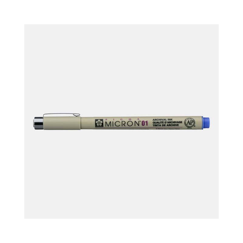 Fine art shop - Marker Pigma Micron Sakura 01, 0.25 mm. Blue N. 36 | totenart.com