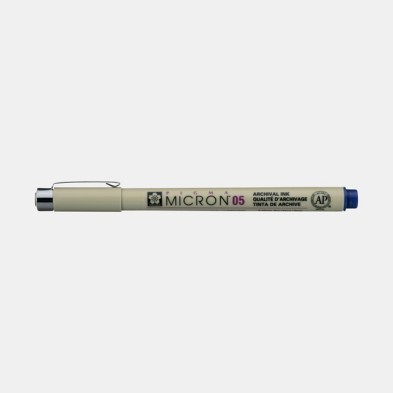 Fine art shop - Marker Pigma Micron Sakura 05, 0.45 mm. Royal Blue N. 138 | totenart.com