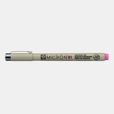 Fine art shop - Marker Pigma Micron Sakura 01, 0.25 mm. Rose N. 21 | totenart.com