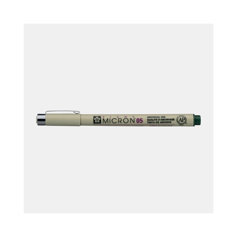 Fine art shop - Marker Pigma Micron Sakura 05, 0.45 mm. Hunter Green N. 230 | totenart.com