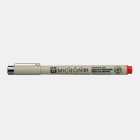 Fine art shop - Marker Pigma Micron Sakura 01, 0.25 mm. Red N. 19 | totenart.com