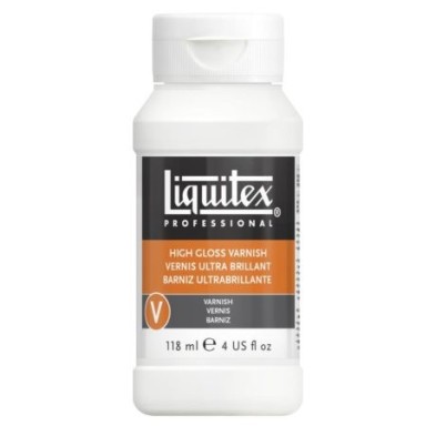 High Gloss Varnish, Liquitex 118 ml.