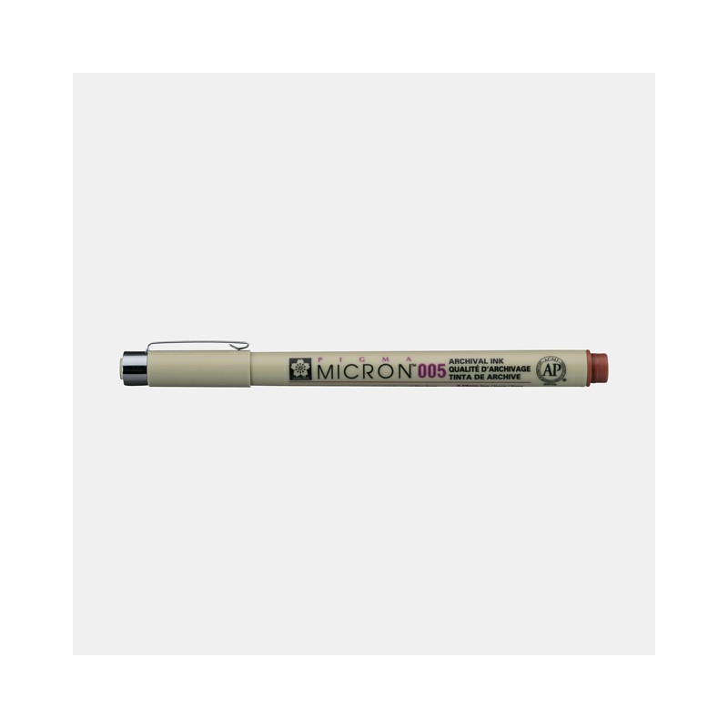 Fine art shop - Marker Pigma Micron Sakura 005, 0.20 mm. Brown N. 12 | totenart.com