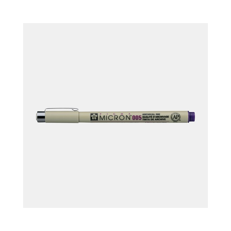 Fine art shop - Marker Pigma Micron Sakura 005, 0.20 mm. Violet  N. 24 | totenart.com