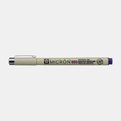 Fine art shop - Marker Pigma Micron Sakura 005, 0.20 mm. Violet  N. 24 | totenart.com