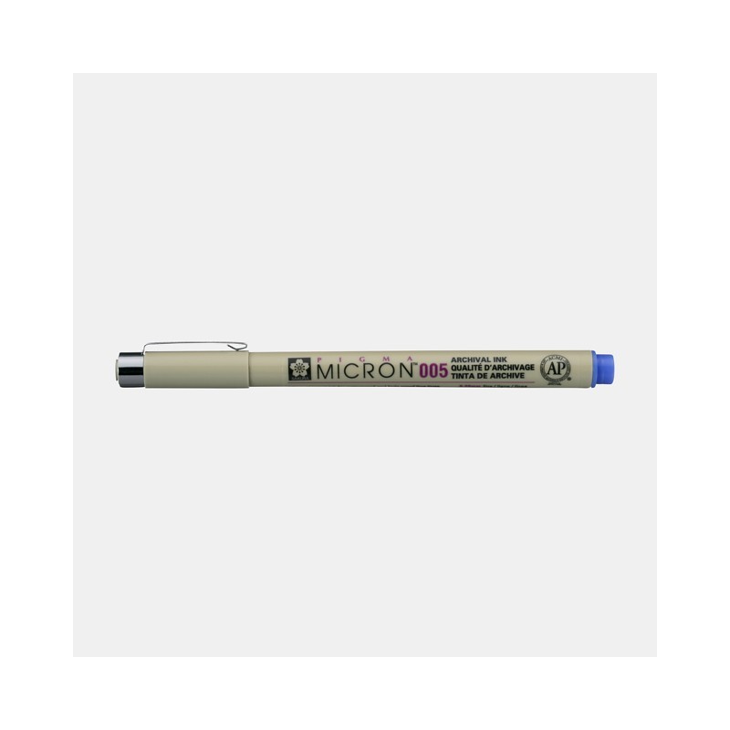 Fine art shop - Marker Pigma Micron Sakura 005, 0.20 mm. Blue N. 36 | totenart.com