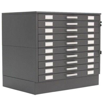 Fine art shop - Laminated File Cabinet 10 Drawers, A-0. | totenart.com