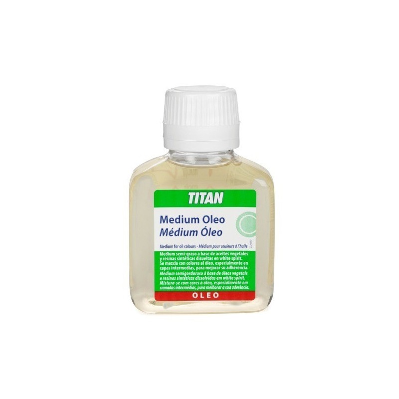 Fine art shop - Medium oil colors Titan, 100 ml. | totenart.com